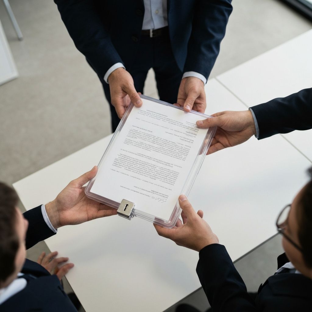 Secure document handling